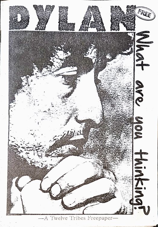 bob dylan twelve tribes booklet #2